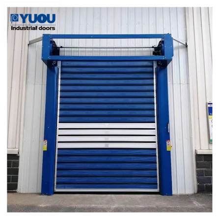 A good manufacturer of electric fast rolling shutter doors in the Henan Europe door industry, aluminum alloy insulated doors