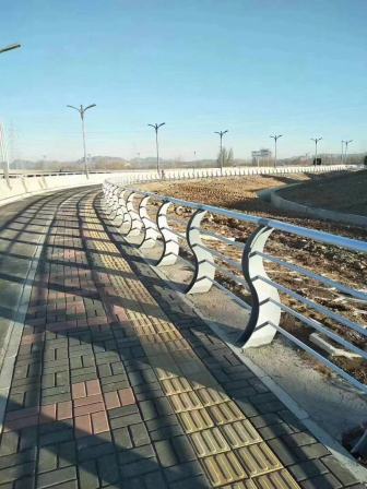 Stainless steel composite pipe guard rail, bridge, riverway, lakeside overpass, landscape railings, Yunjie