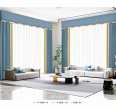 Yi Chuang Curtain Textile Living Room 2022 ins Wind Shading Bedroom Light Luxury Chenille Jacquard Double Sided Curtains
