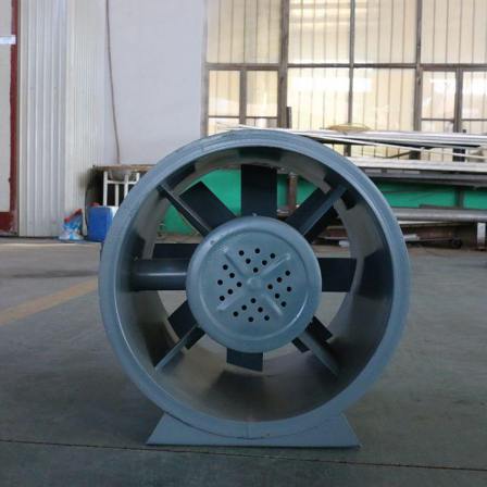 Axial flow fan, stainless steel, axial flow smoke exhaust fan, high temperature resistance, low noise, large air volume, 380V, customized