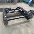 Electric track chassis, rubber track chassis, walking assembly, wireless remote control track walking chassis