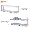 Youchepai stainless steel wall shelf, kitchen storage rack, wall hanging hanger, seasoning dish storage rack