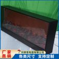 3D electronic fireplace simulation flame decoration cabinet, home TV wall embedded and customizable Liutai