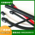 Yike PP PE PA material nylon plastic threading corrugated hose nylon cable threading hose