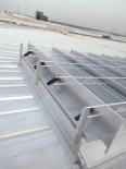 Industrial ventilation and breeding plant skylight, daylighting and ventilation device, thin straight shaped ventilation air tower