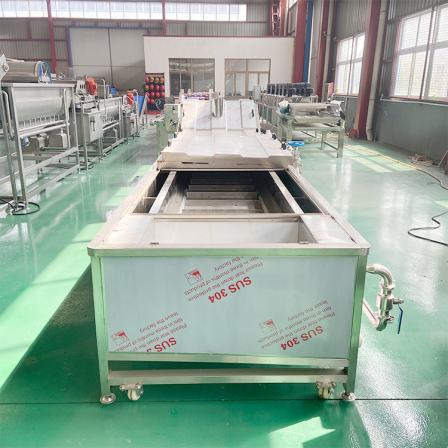 Quality assurance for manufacturers of fully automatic vegetable washing machines with bubble cleaning machines