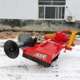 Farmland tillage machinery - Dual purpose ridge building machine for both water and drought - Tractor with stem cutting machine