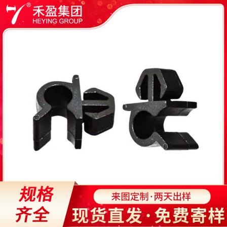 CH-06S nylon cable isolation seat, audio and electrical PCB board, pin type plastic cable clip