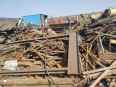 Scrap iron recycling and processing plant construction site steel bar head acquisition and dismantling of scrap factories