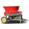 Lower discharge disc crusher straw crushing powder machine 130 type direct injection forage grass powder machine