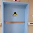 Electric flat opening lead door, airtight and radiation resistant door for hospital CT room, spot infrared induction airtight door