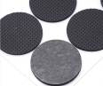 Manufacturer's self-adhesive EVA foam rubber pad, table and chair pad, black circular EVA foot pad, self-adhesive die cutting with adhesive backing