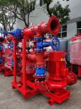 Internet of Things pressurized water supply equipment integrated unit fire linkage control system