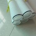 Polyethylene PE corrugated pipe, small diameter perforated pipe, white double wall communication blind drain coil, 75 90 110