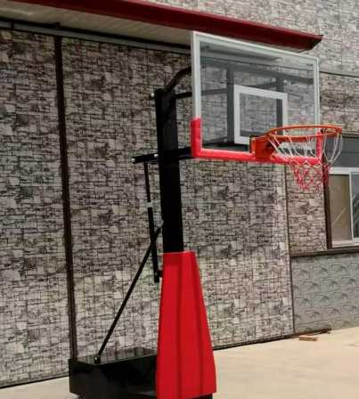 Children's mobile lifting basketball rack available in kindergarten, adjustable range 1.4-3.05 meters, complete in stock
