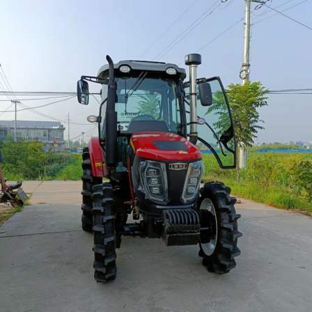 Greenhouse King four-wheel drive tractor, agricultural orchard, mountain trenching, ridging, sowing, and rotating four wheel rotary tiller