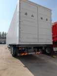 3.95 meter skeleton semi-trailer traction box type cargo vehicle with good stability can be registered and put on the road