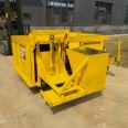 Fully automatic crawler type road edge sliding formwork machine Expressway water barrier shoulder forming machine