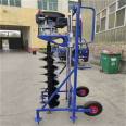 Long spiral drilling machine Xinnong KG-6 frame type high-power diesel foundation drill automatic lifting and lowering