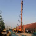 Crawler Pile driver with hydraulic traveling chassis of 16m long auger and self loading CFG pile grouting machine