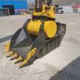 200 excavator crushing bucket, building concrete crusher, hydraulic jaw type stone crushing bucket