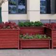 Placement of flower boxes in residential villas, Jiahang fiberglass reinforced plastic imitation wood guardrails, and river protection fences