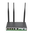 SR600 full network 4G multi port industrial router with expandable LAN port supports MQTT protocol