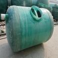 Huanchen 3m3 FRP septic tank is wound together, thickened, and anti leakage stock is sufficient