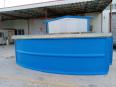 Sewage tank exhaust gas collection arch cover plate FRP water tank covered with fiberglass odor tank gas collection hood