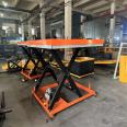 Fixed elevator, electric scissor fork lifting platform, large scissor fork lifting machine, loading and unloading hydraulic lifting platform