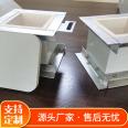 Steel surface fire-resistant reinforced magnesium fire-resistant air duct color steel aerogel composite board floating bead insulation board