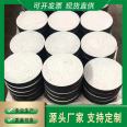 New Lupeng Bridge Rubber Bearing GBZJ Cushioned Rectangular Sliding PTFE Bearing with Durable Quality Guarantee