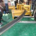 Large angle steel hydraulic bending equipment 140/160/180/200 angle iron rolling machine WGJ-250