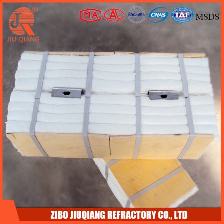 Ceramic fiber module cotton block kiln wall and top lining insulation