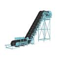 Climbing conveyor, feeding machine, mechanical DJ type large angle edge blocking conveyor, construction machinery accessories