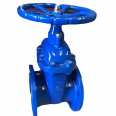 Yuanda Valve PN25 Soft Seal Gate Valve Z45X-25Q Ductile Iron Material Rubber Plate Epoxy Spray Plastic