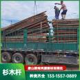 Cunninghamia lanceolata pile has strong corrosion resistance, stable material, good adaptability, sturdiness, and durability. The fixed pole of the tree is made of Hongyuan Building Materials