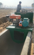 Annual customized fully automatic concrete ditch forming equipment for automatic walking canal machines