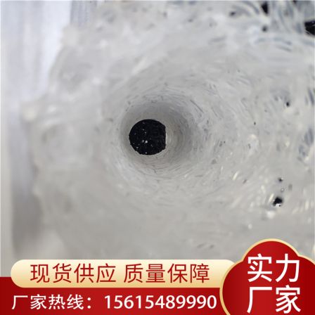 Wangao Brand Hot Melt Formed Polypropylene Plastic Blind Ditch Pipe with Black Chaotic Wire Seepage Pipe RCP30