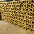 Aluminum foil rock wool pipe insulation rock wool insulation pipe hydrophobic aluminum foil pipe can be customized and shipped on the same day