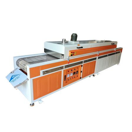 Mesh belt oven drying main line, mesh belt dryer, ink printing hardware industrial oven