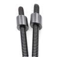 T-shaped lead screw trapezoidal galvanized lead screw high-strength full thread trapezoidal lead screw matching nut