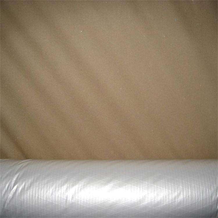 Light steel roof insulation material veneer white film reinforced aluminum foil kraft paper insulation VR veneer