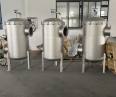 Stainless steel bag type industrial pre-treatment equipment with large flow rate multi bag filter