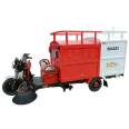 AA type multifunctional leaf collection and crushing multi in one sweeper for road, school, and square use