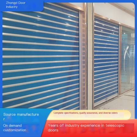 Zhongyi Warehouse Color Aluminum Roll Gate Quality Assurance, Sound Insulation, and Easy Cleaning