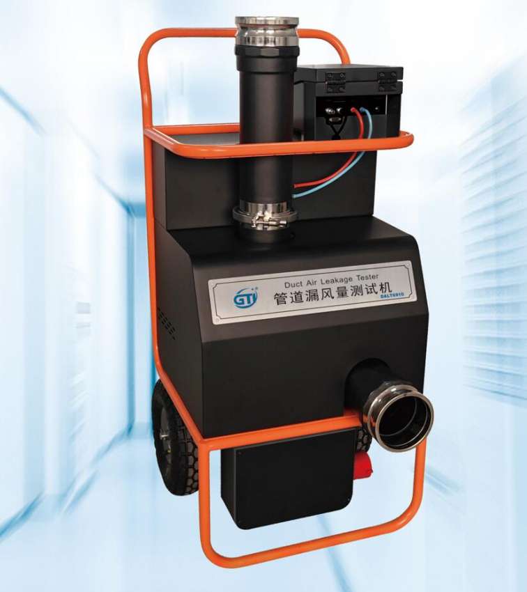 GTI pipeline air leakage testing machine DALT6910 is used for air leakage testing of air conditioning ducts and enclosed spaces