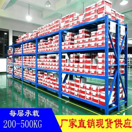 Heavy industrial warehousing shelves, combined shelves, wholesale structure, simple Longyi shelf production