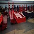 Folding ladder flat semi trailer manufacturer single section hydraulic ladder hook plate transport vehicle