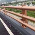 Bridge guardrail column Yinuo metal railing is provided according to the contract, with multiple materials supporting customization